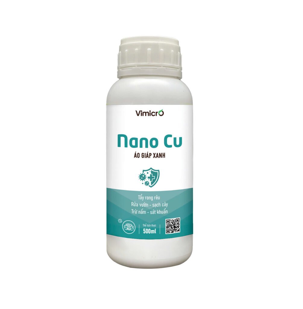 Chế phẩm sinh học Nano Cu ( Đồng) – Áo giáp xanh cho cây trồng