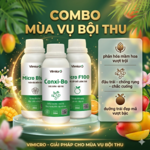 Combo mùa vụ bội thu Micro Blum, Canxi Bo và Micro F100